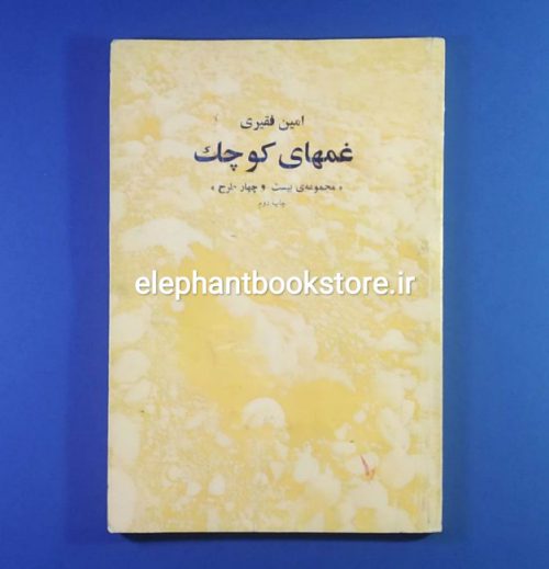 خرید کتاب غمهای کوچک (مجموعه 24 طرح) اثر امین فقیری انتشارات مرکز نشر سپهر