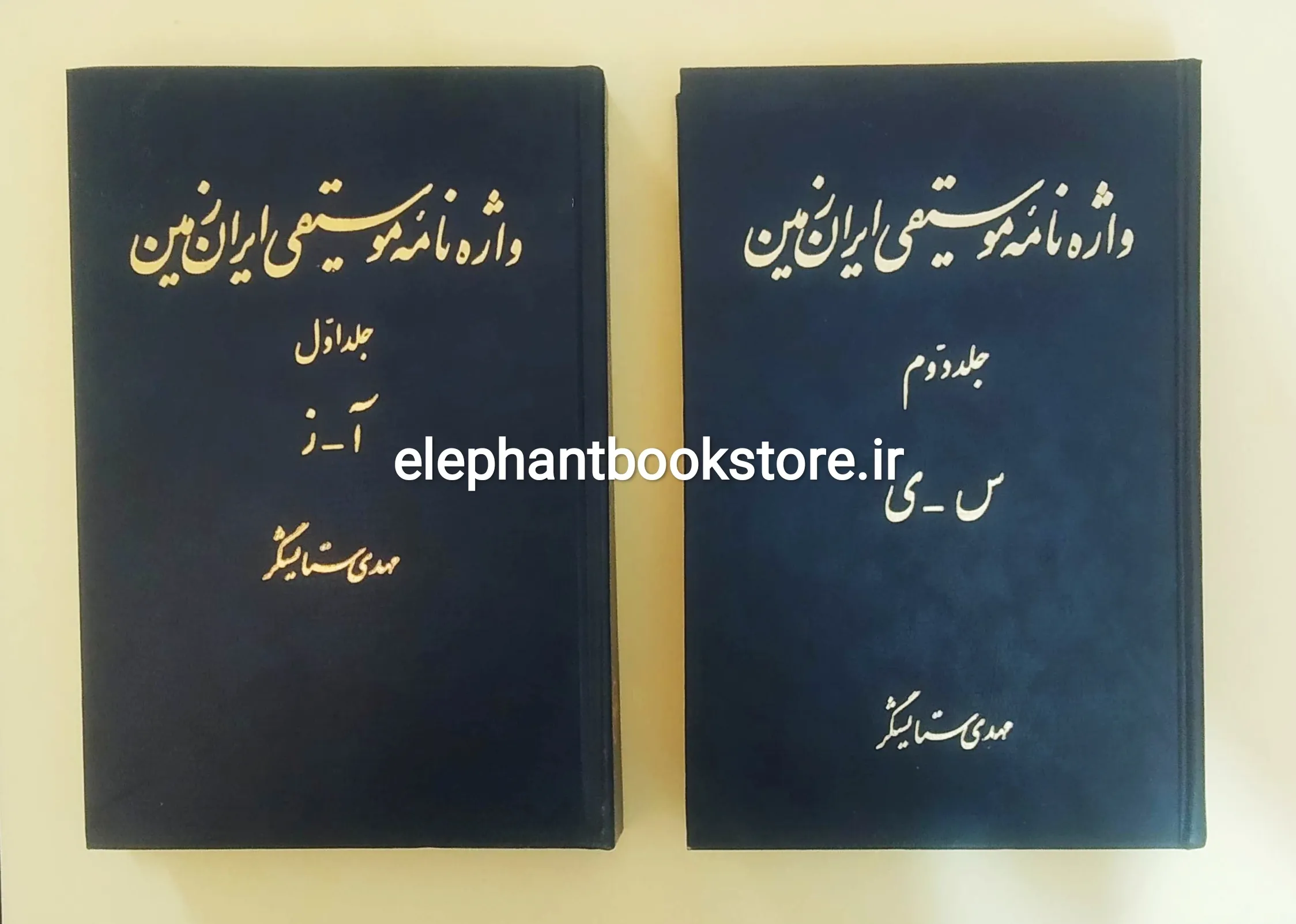 کتاب واژه نامه موسیقی ایران زمین اثر مهدی ستایشگر (دو جلدی)